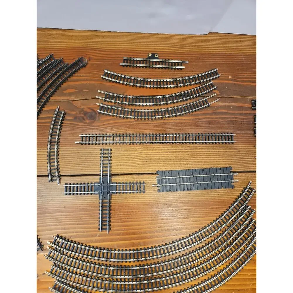 Mixed VTG Lot Of 59 N-Gauge Train Tracks - Rapido Atlas Bachmann & Minitrain